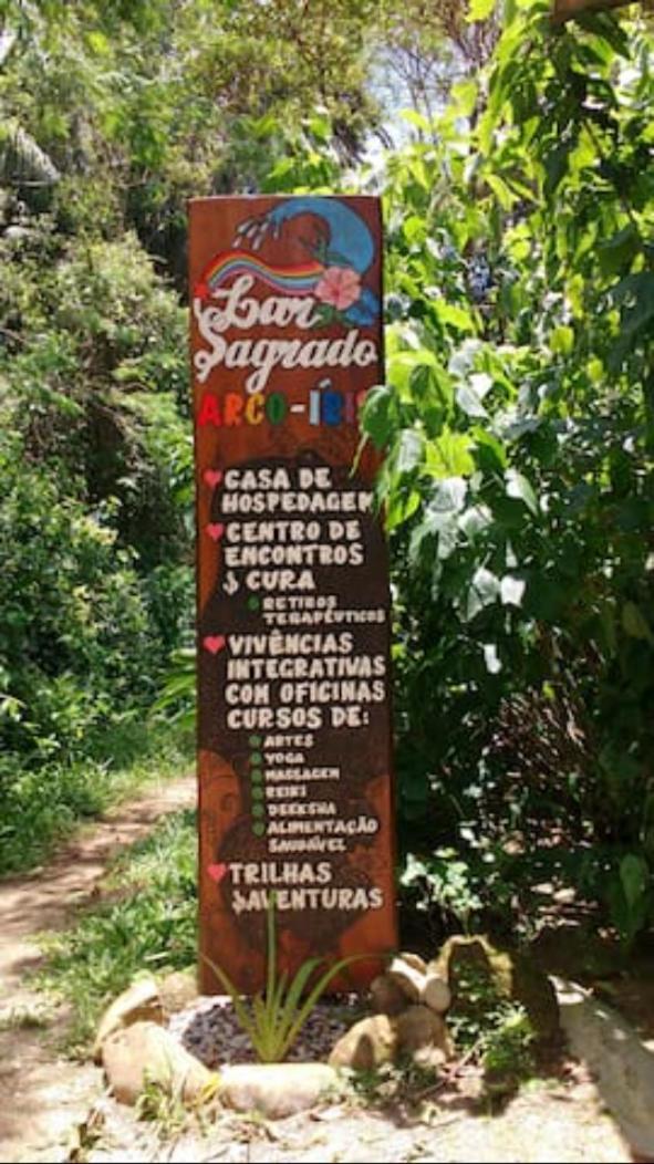 Hospedaria Lar Sagrado Arco-Íris Ubatuba Exterior foto