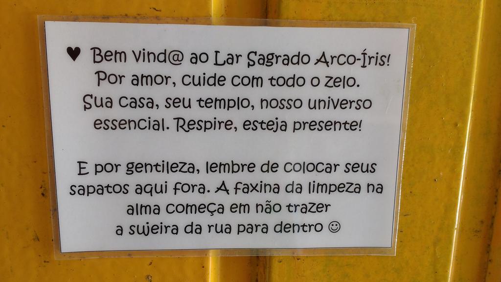 Hospedaria Lar Sagrado Arco-Íris Ubatuba Exterior foto